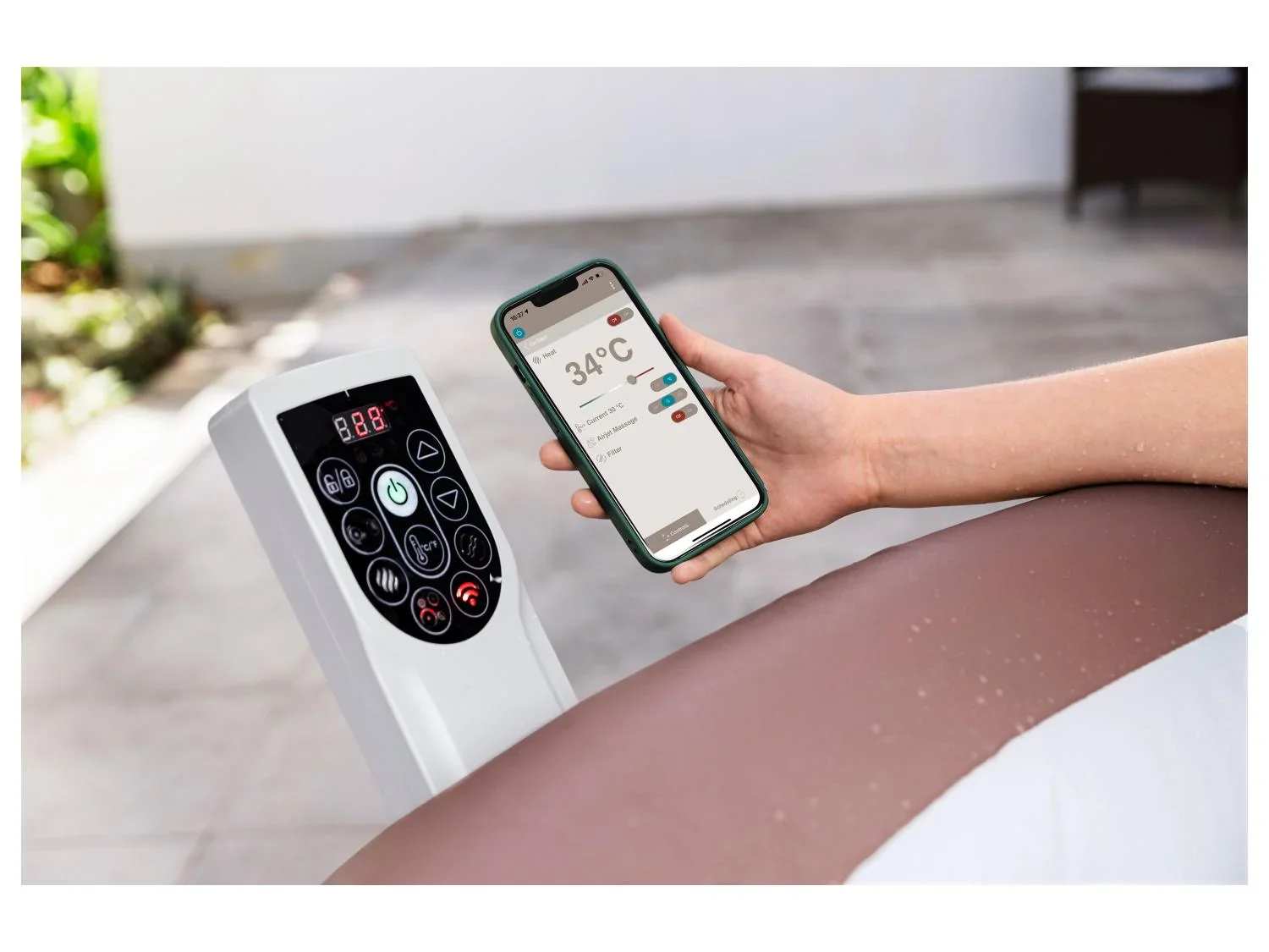 Bestway Spa gonflable, 196 x 71 cm