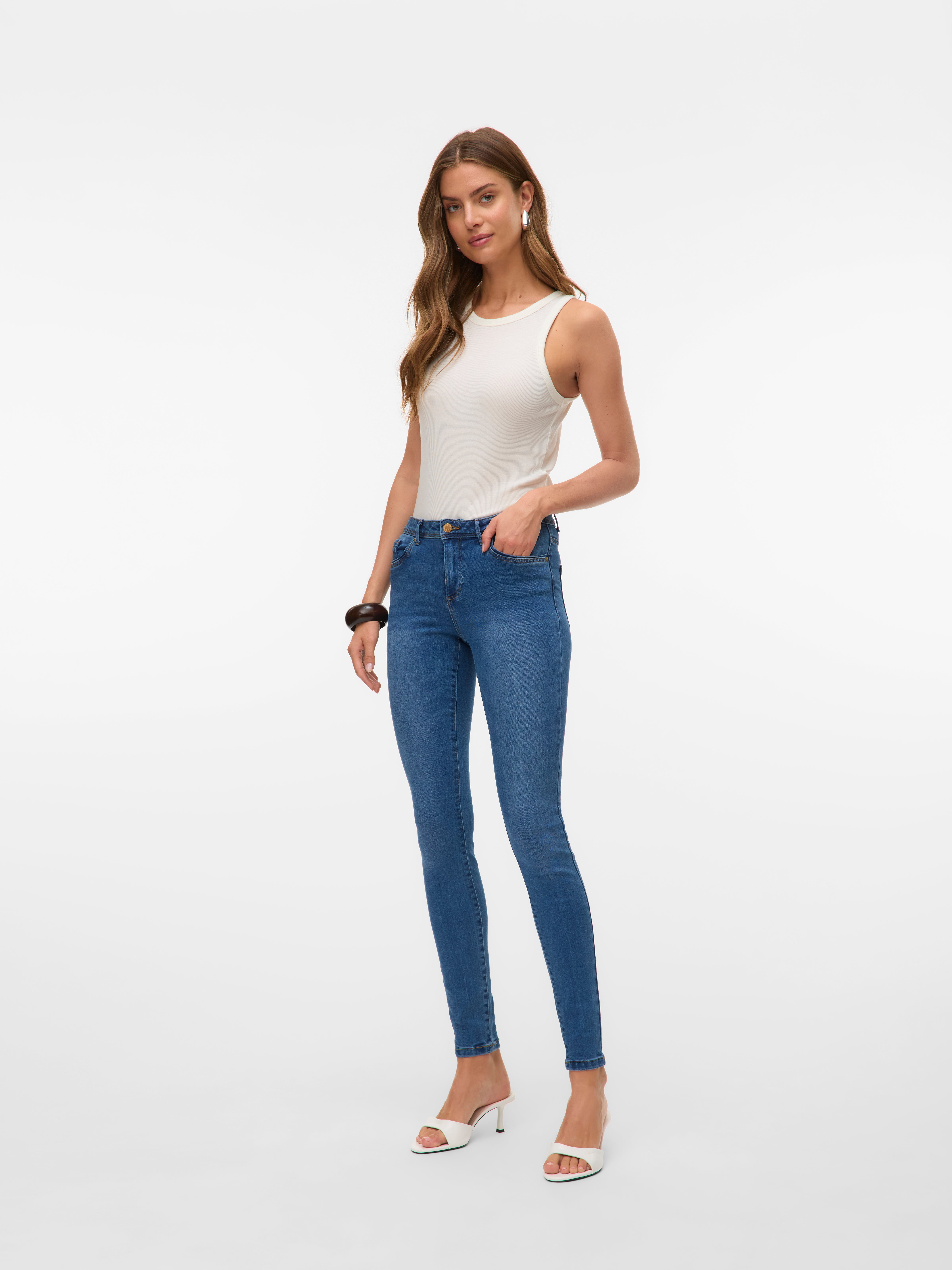 VERO MODA® VMTANYA Mid rise Skinny Fit Jeans