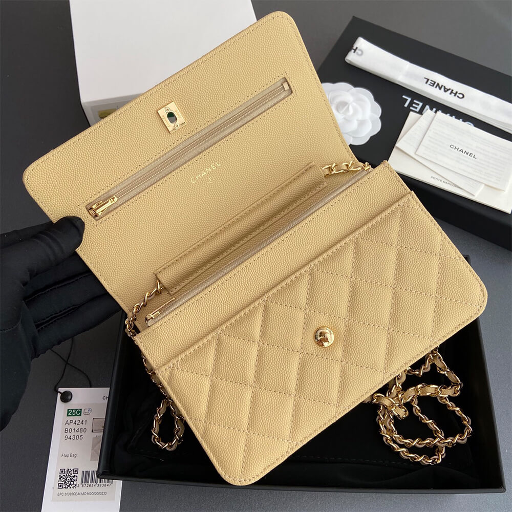 CHANEL Classic Wallet On Chain(high-end grade)