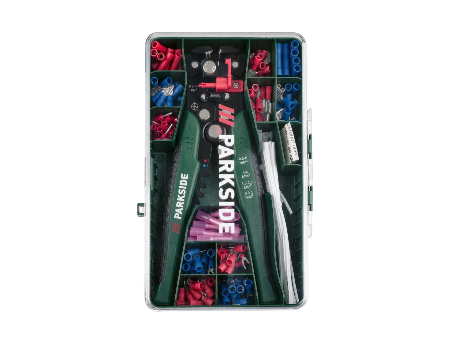 PARKSIDE Set de pince  dnuder et  sertir automatique, 231 pices