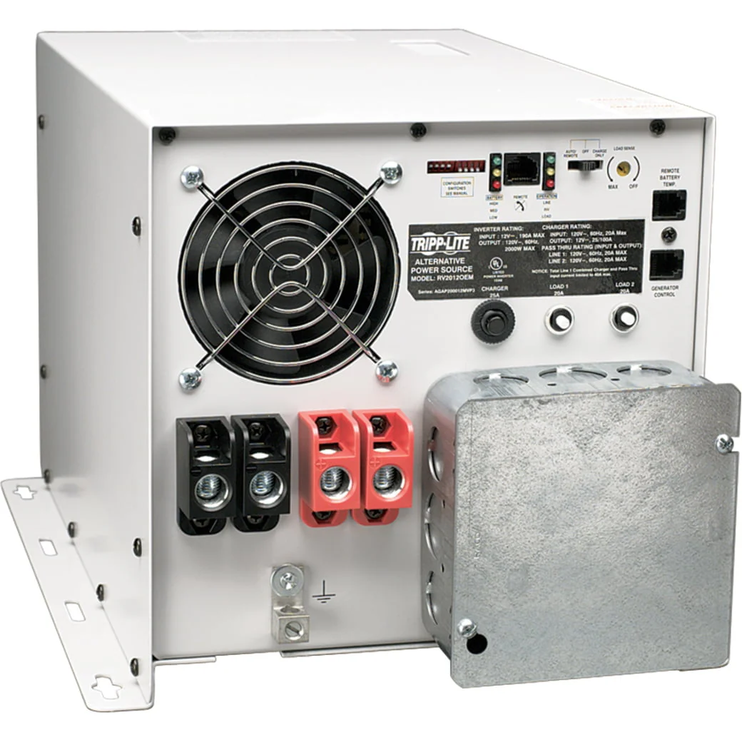 3000W PowerVerter RV Inverter/Charger with Hardwire Input/Output