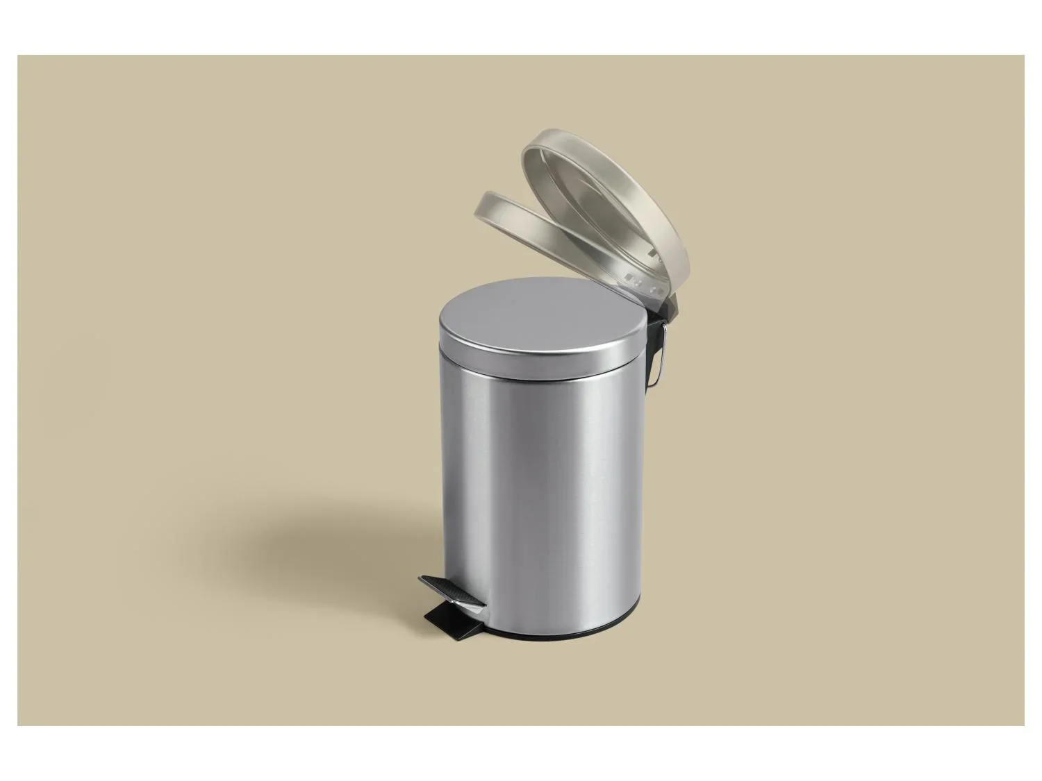 LIVARNO Poubelle de salle de bains, 2,6 L