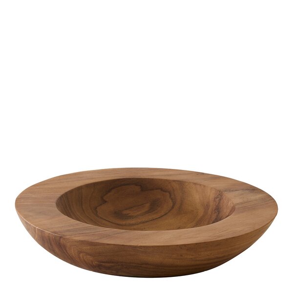 Teak skål 30 cm