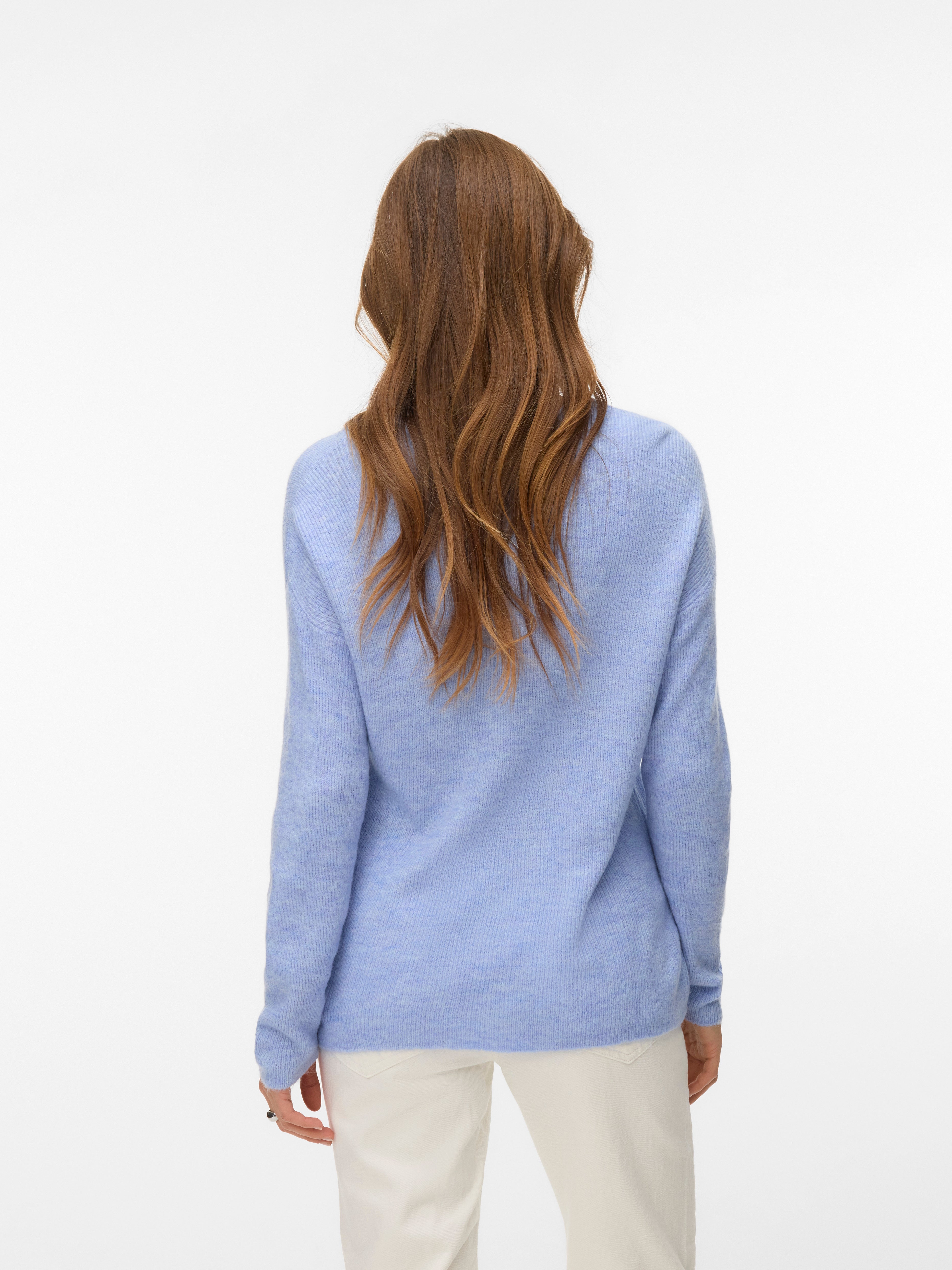VERO MODA® VMCREWLEFILE Knitted pullover