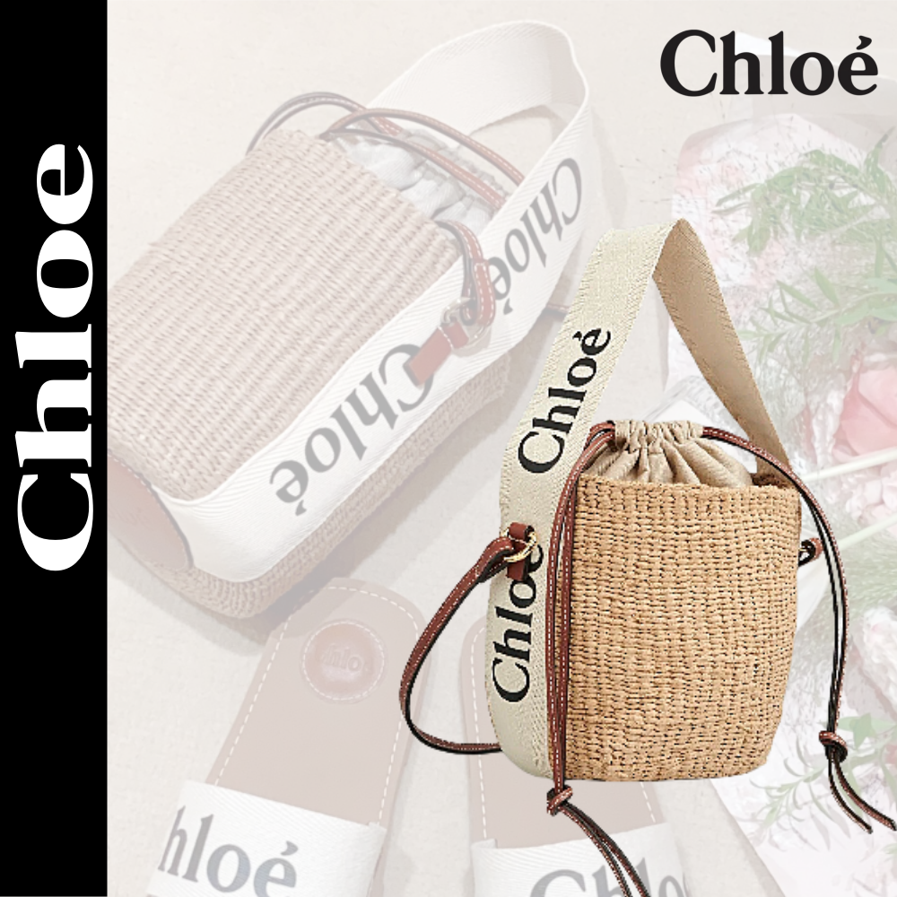 CHLOE【クロエ】累計販売数量No.1春と夏定番人気♪“WOODY”スモールバスケット