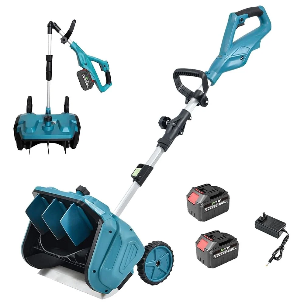 2026 Cordless Electric Snow Blower, 1000w Brushless Motor
