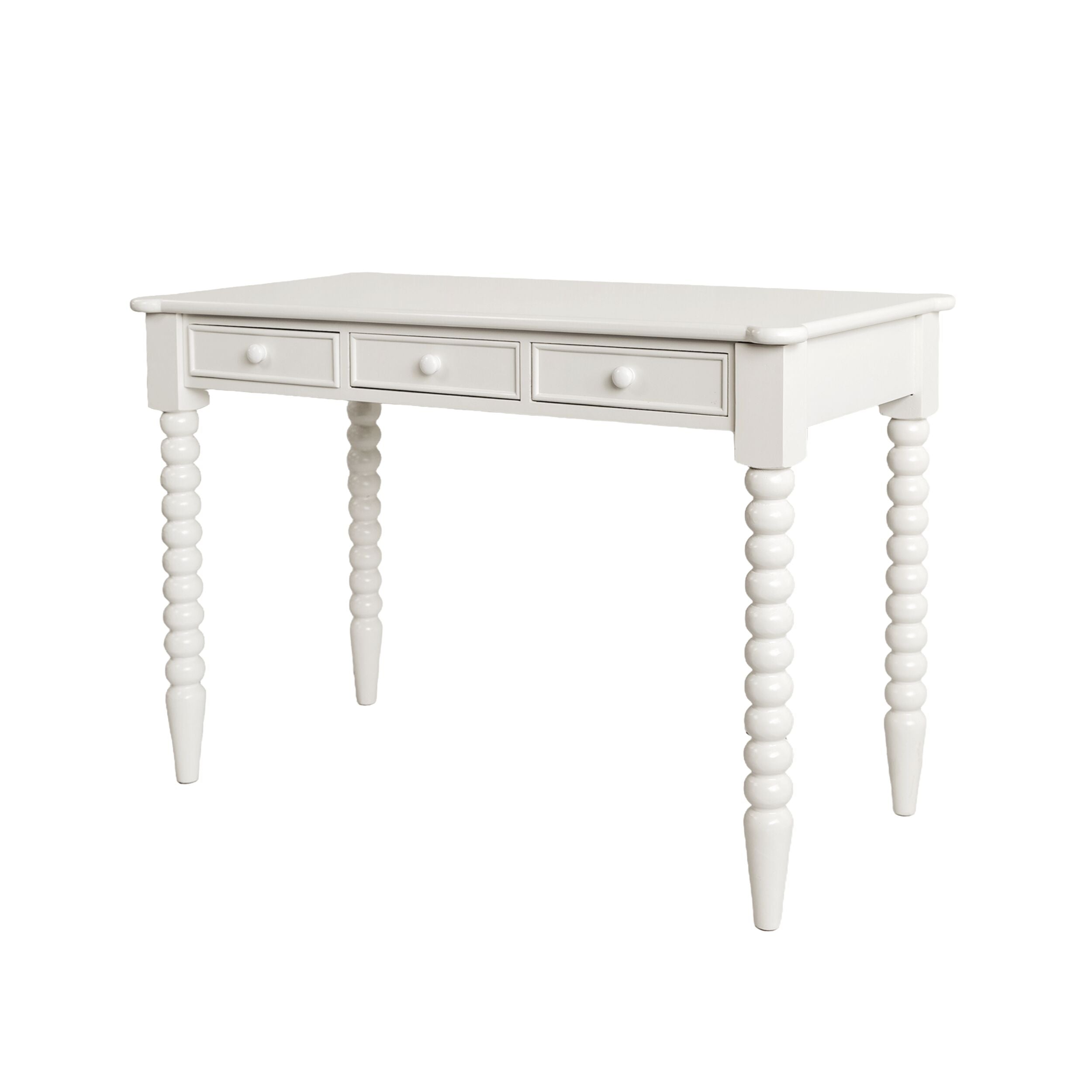 Maisie 3 Drawer Desk White