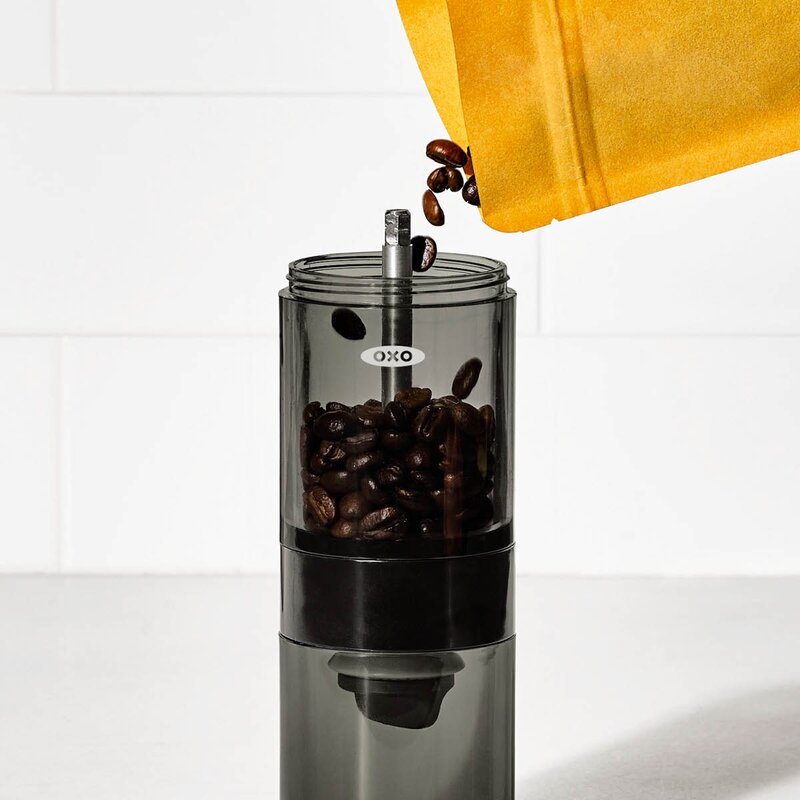 Brew manuell kaffekvern svart