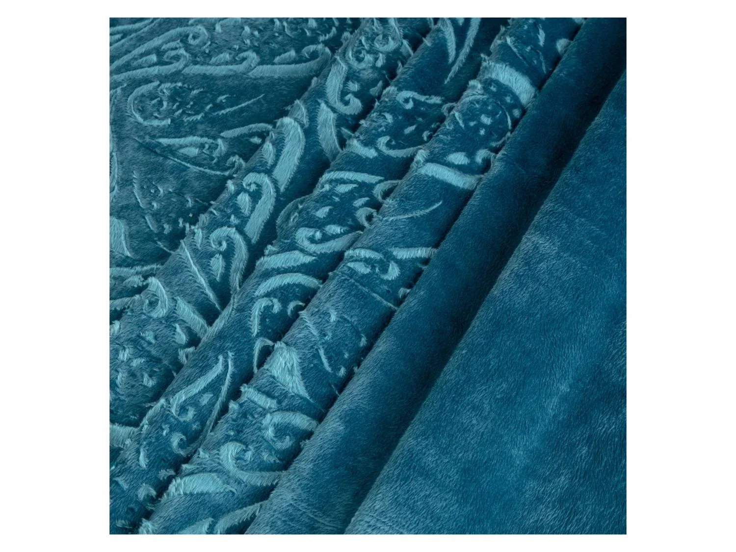 LIVARNO home Parure de lit en peluche, 240 x 220 cm
