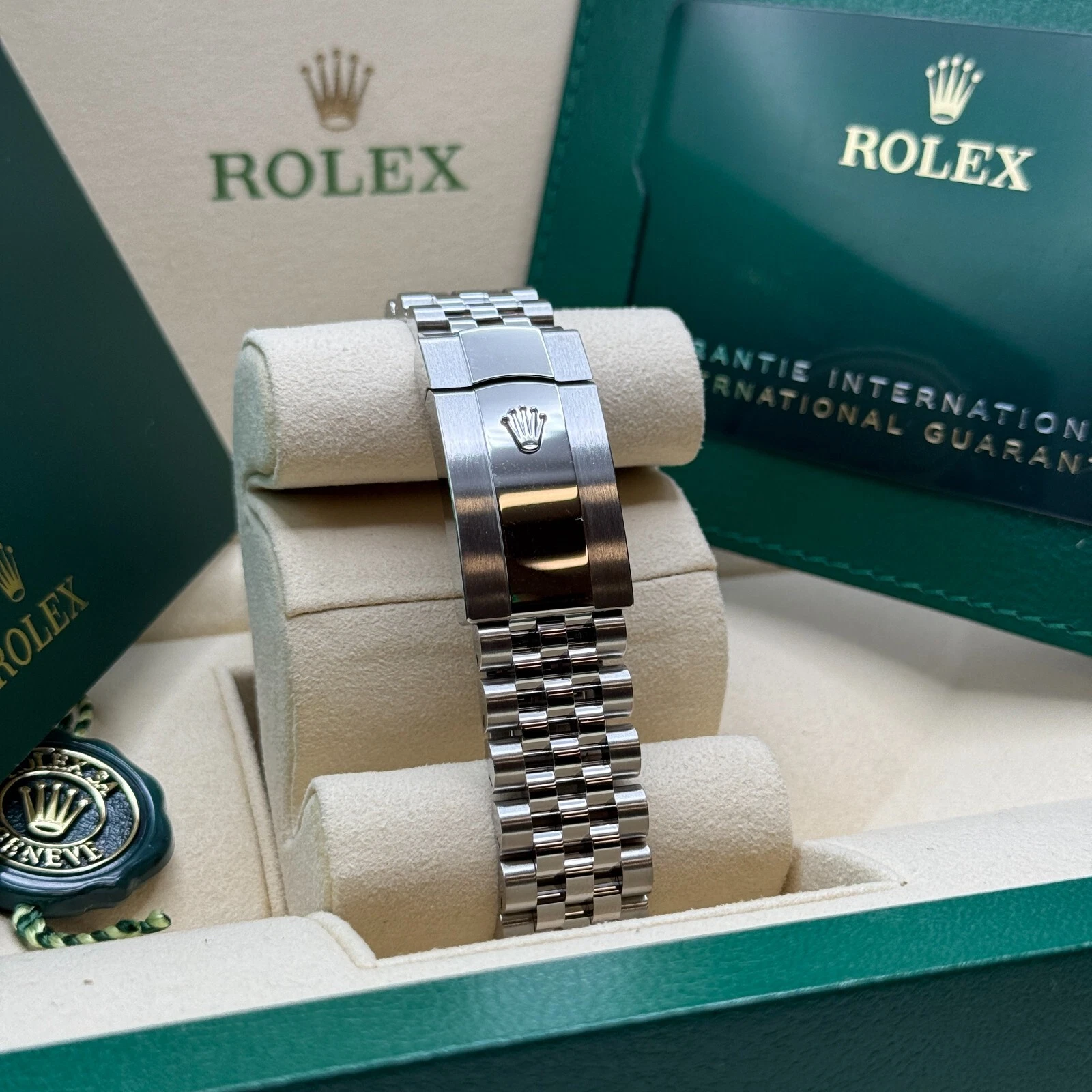 [Super Clone]RLX  Datejust Black Index Jubilee 41mm Stainless Steel - 126334-0018