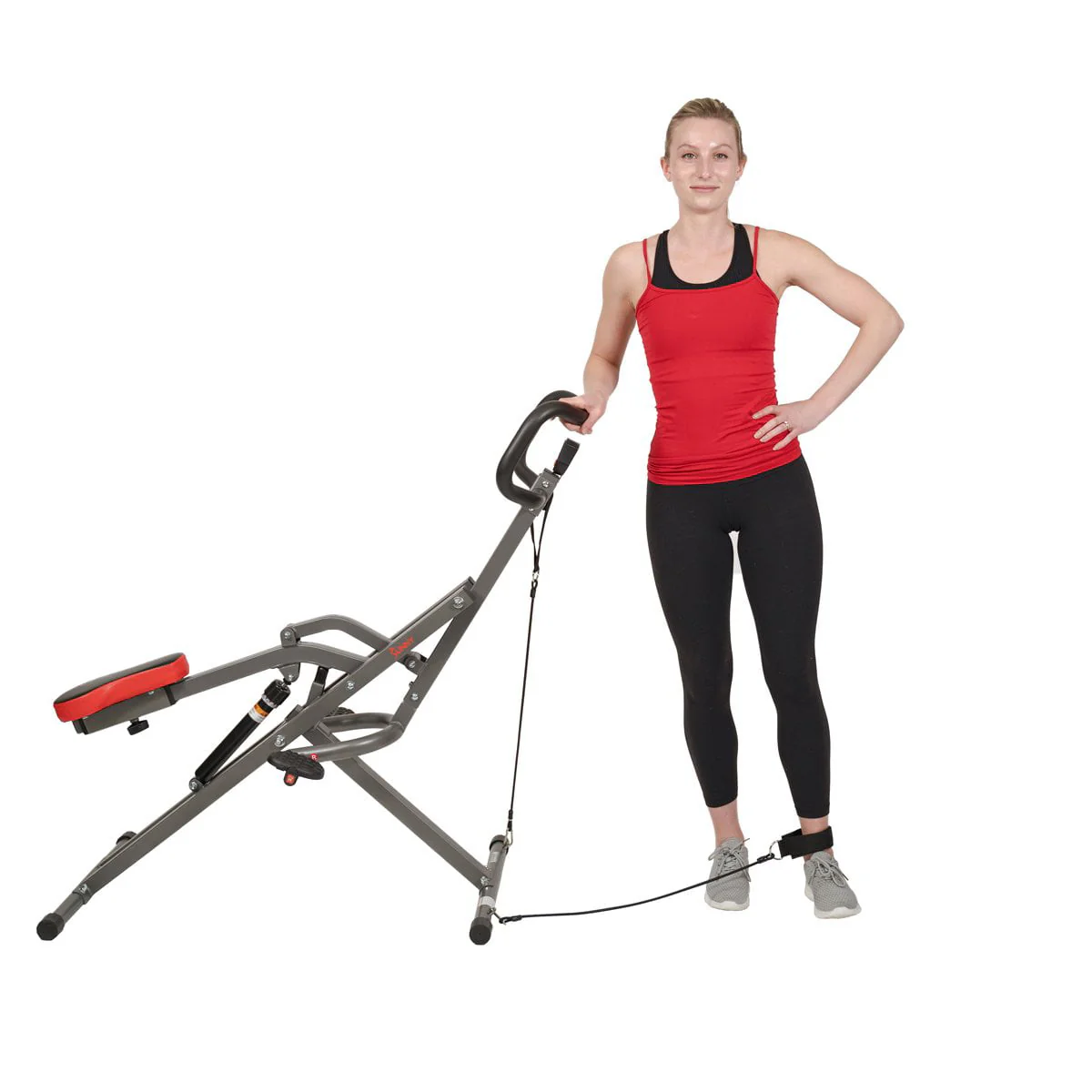 Fitness Row N Ride PRO Squat Assist Trainer for Full Glute, Thigh, and Leg Workouts, SF A020052 Image 9