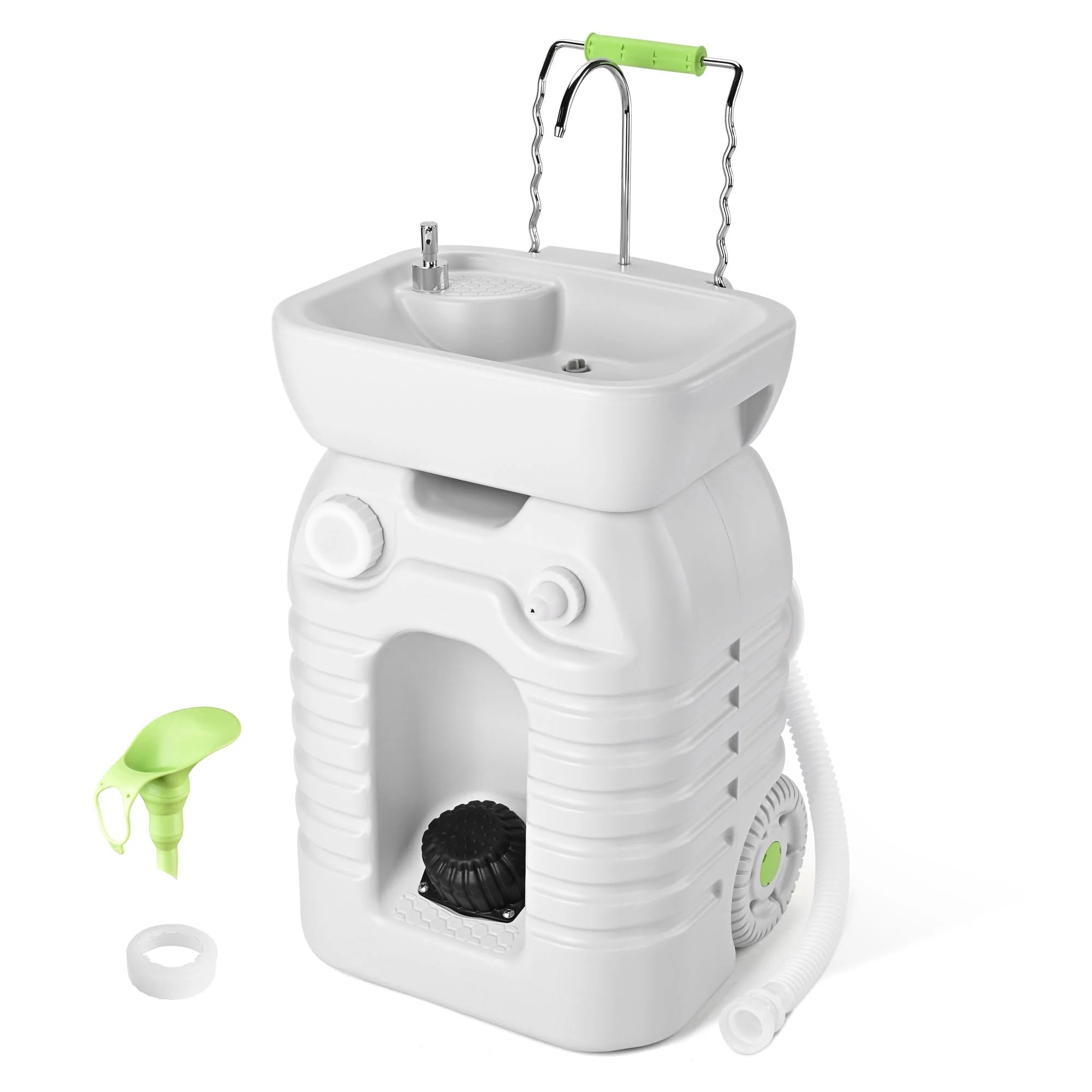 Hand Wash Station Portable Wash Sink Basin Stand 12 Gallon 45 L Camping Garden