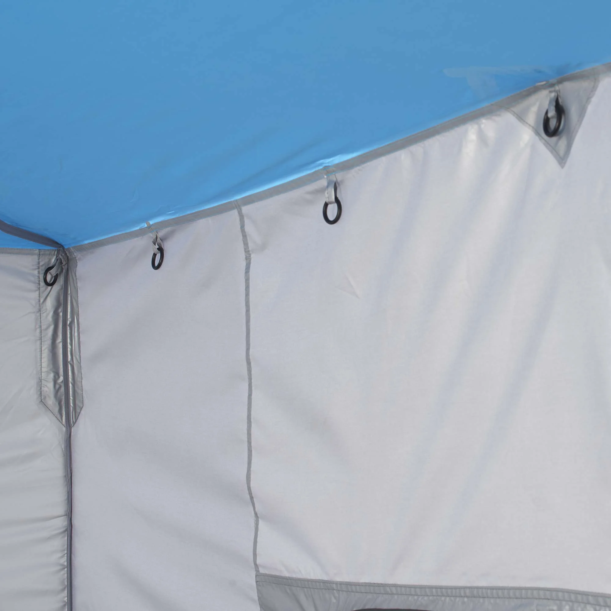 Camping Cube? 6.4, Outdoor Camping Cube Converts to 10" Straight Canopy Tent, Royal Blue(Royal Blue) - Image 9
