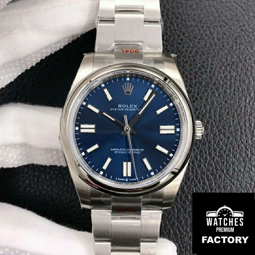 Rolex Oyster Perpetual M124300-0003 41MM EW Factory Blue Dial