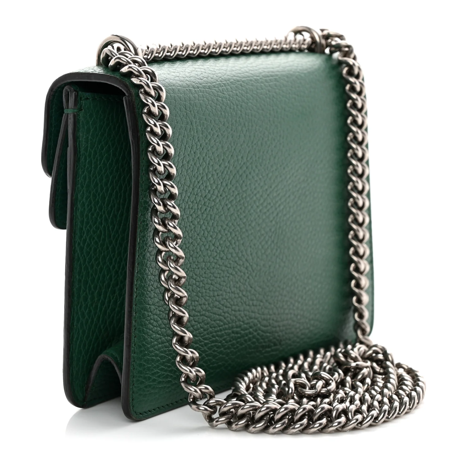 Calfskin Mini Dionysus Shoulder Bag Emerald