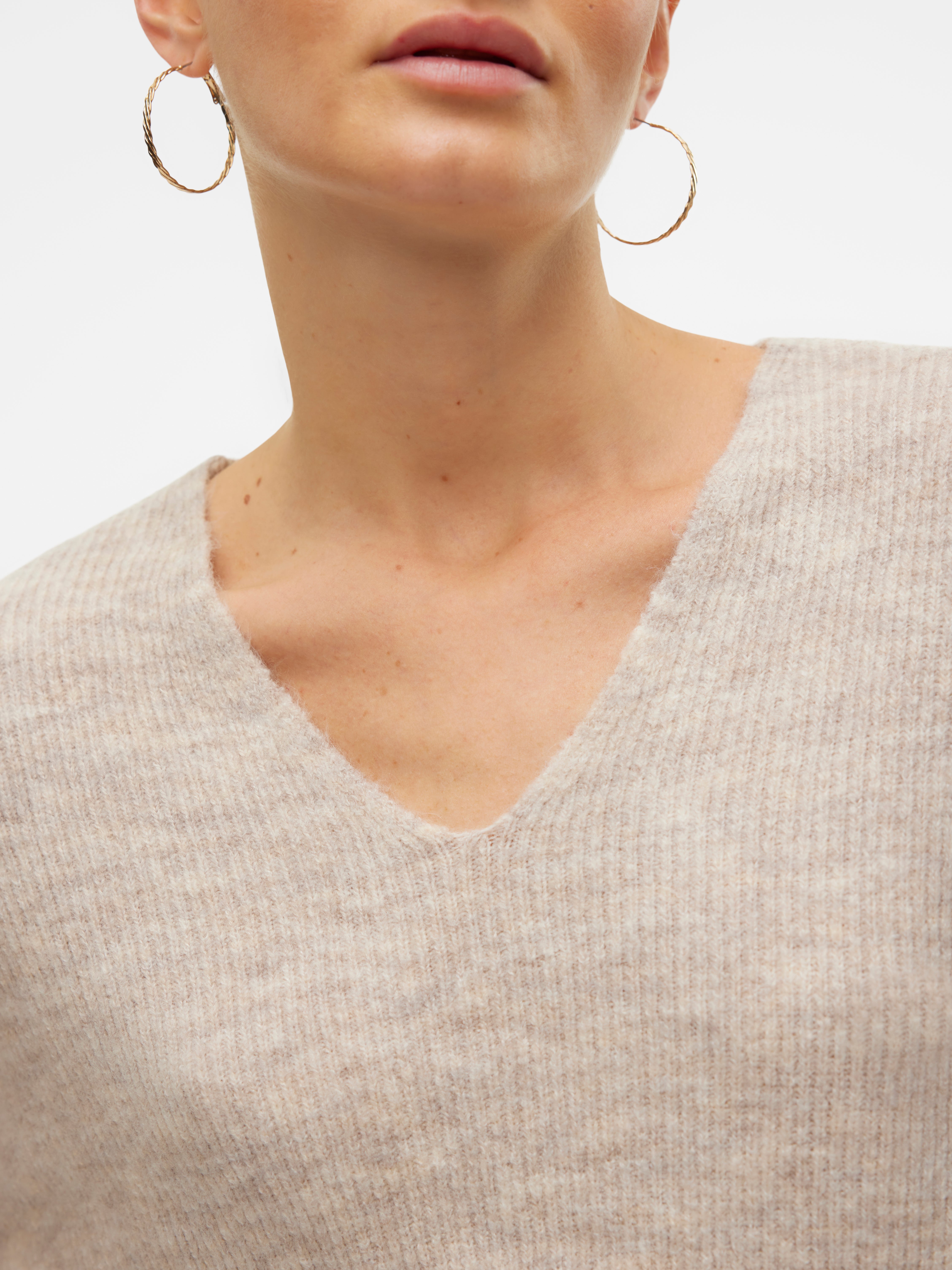 VERO MODA® VMCREWLEFILE Knitted pullover