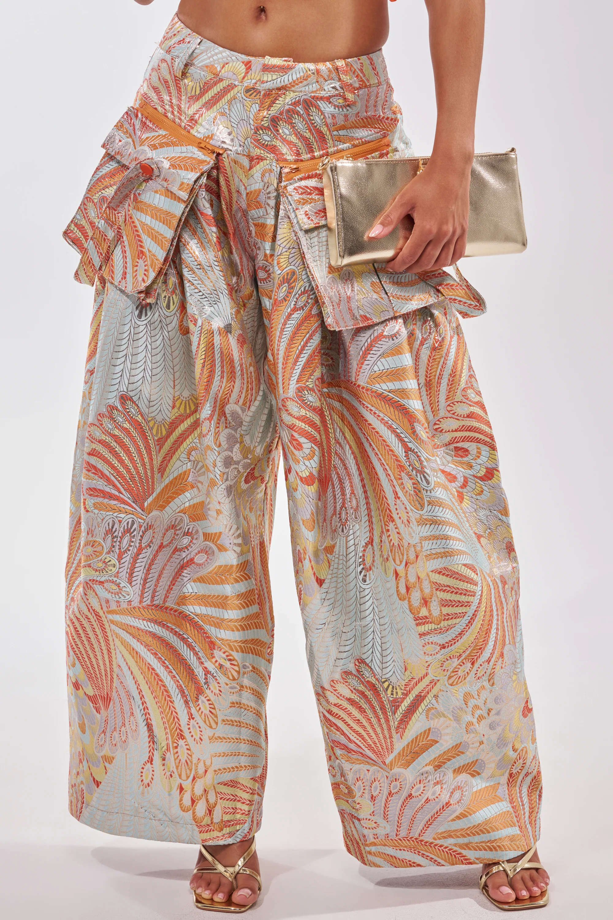 MARTHA FLORAL TROUSER - Akira Store