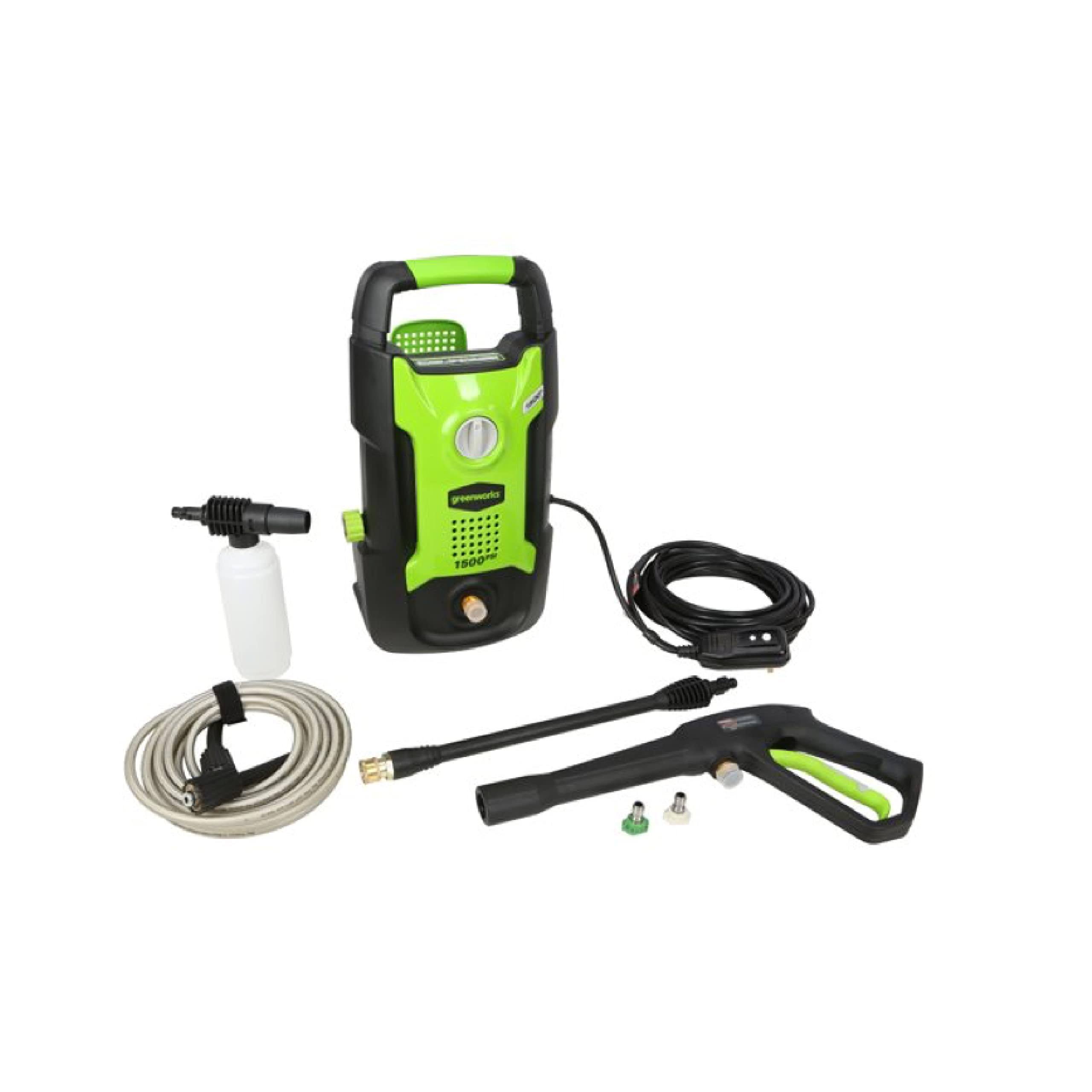 Greenworks GPW1602 1600 PSI 13 Amp 1.2 GPM Pressure Washer