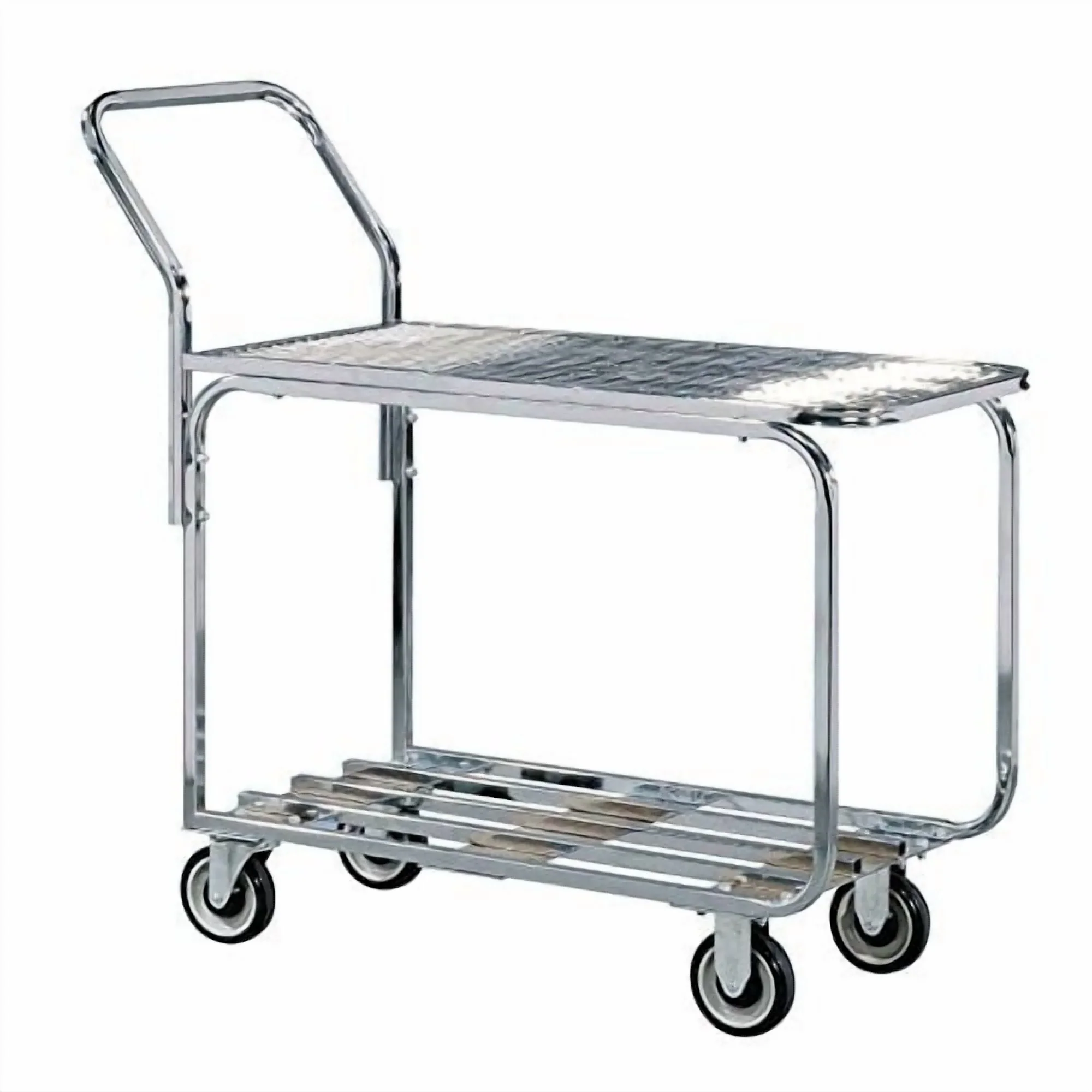 Hubert Stock Cart Plated Steel Wire - 36 L x 18 1/2W x 40 1/2H