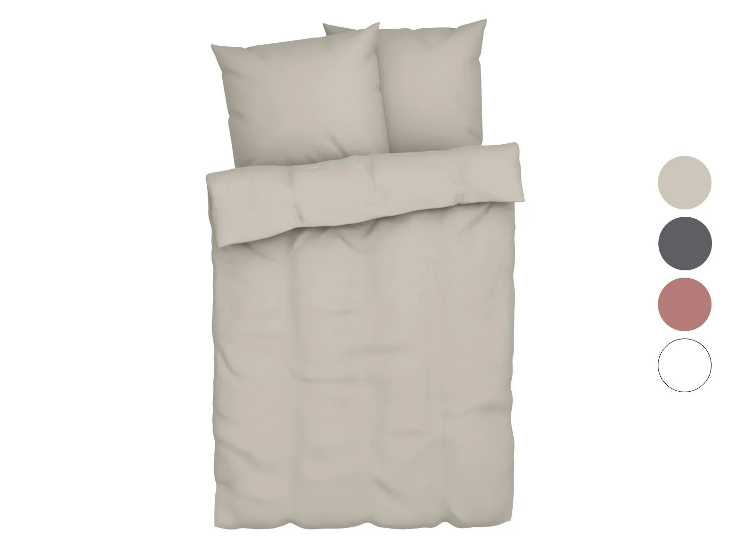 LIVARNO home Parure de lit en mousseline, 240 x 220 cm