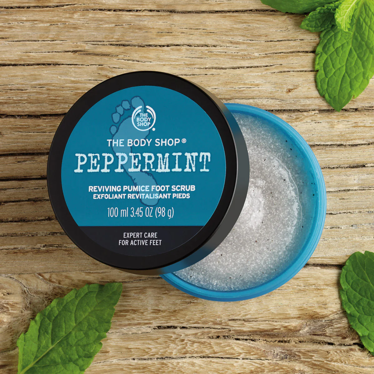 Peppermint Reviving Pumice Foot Scrub