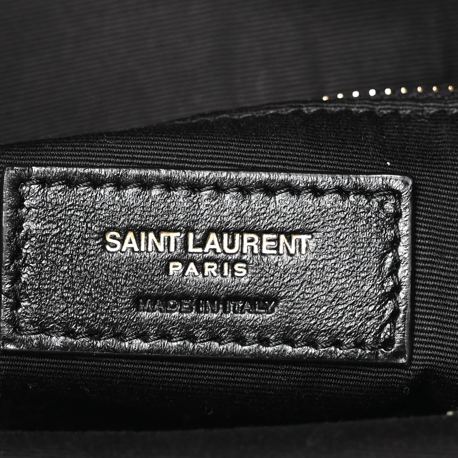 Lambskin Matelasse Monogram Joe Backpack Black
