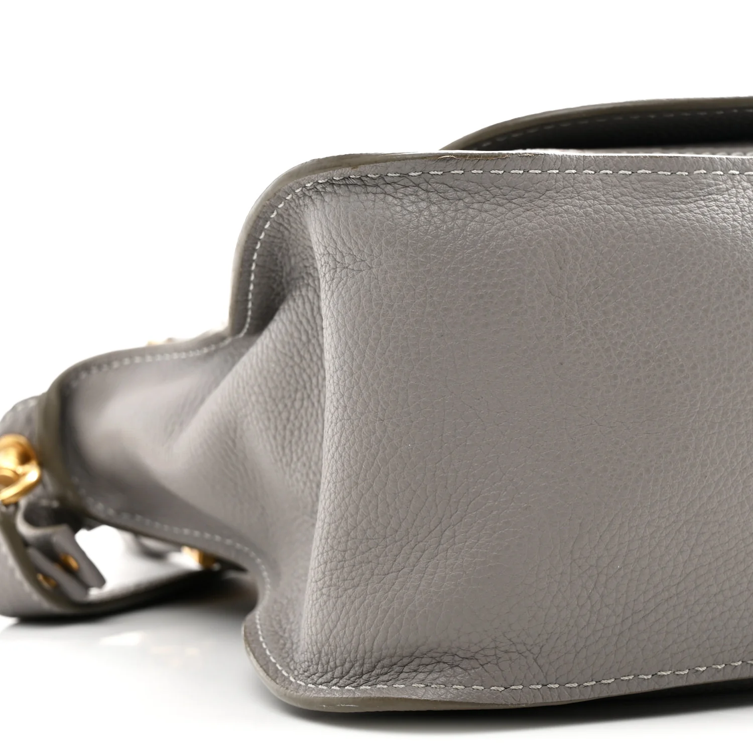 Calfskin Medium Marcie Satchel Cashmere Grey