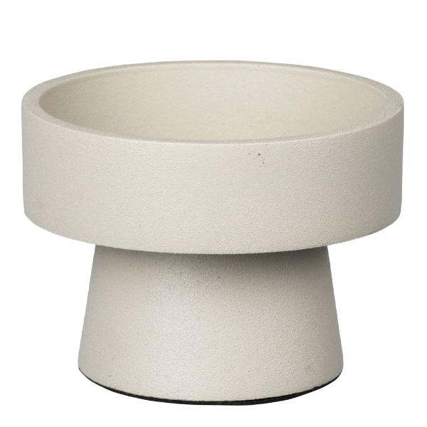 Anker lysestake 8x6 cm sand
