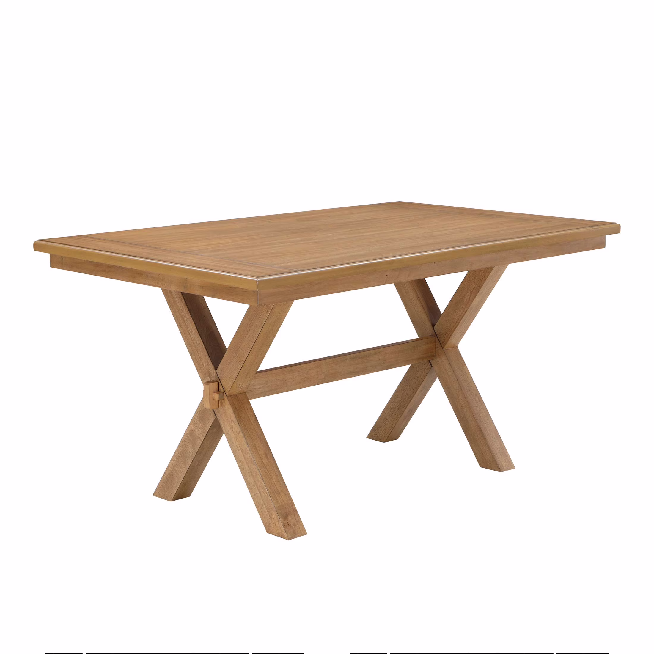 Better Homes & Gardens Maddox Crossing Dining Table, Brown Finish
