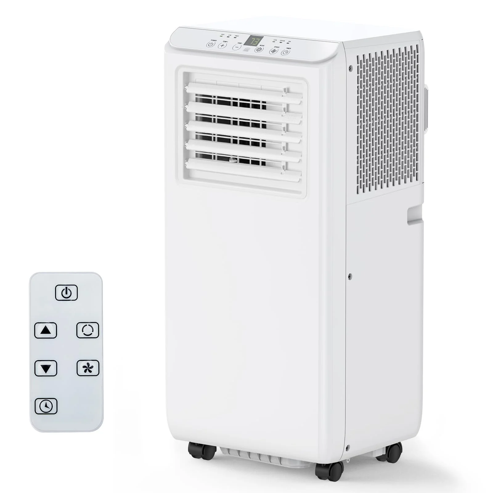 Portable Air Conditioners 8000BTU, Air Conditioners 3-in-1 Cools up to 350 Sq. Ft, Indoor Standing AC Unit w/Dehumidifier, Window Kit, White - Image 4