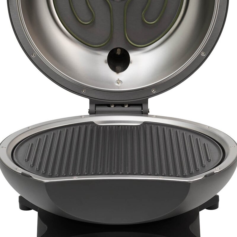 Forno EL Medio Plancha grillplate tosidig 48 cm støpejern