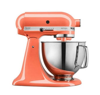 Robot pâtissier Artisan 5 Qt. 10 vitesses Bird of Paradise avec batteur plat, fouet et crochet pétrisseur