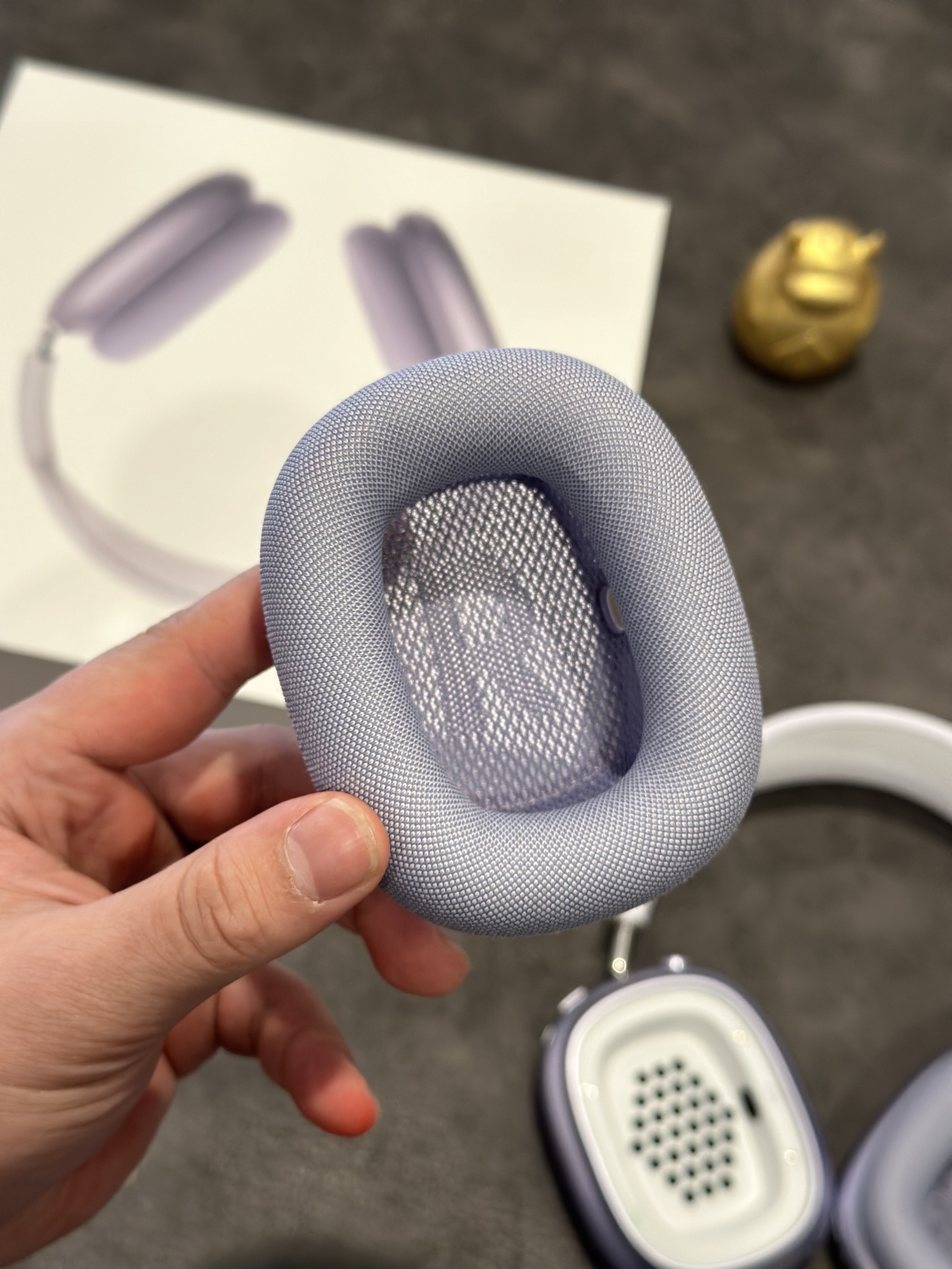 Apple AirPods Max 2nd Generation Purple USB-C Port