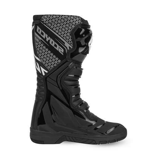 Scoyco Dirt Bike Boots for Men CE Level 1 Enduro Motocross Footwear