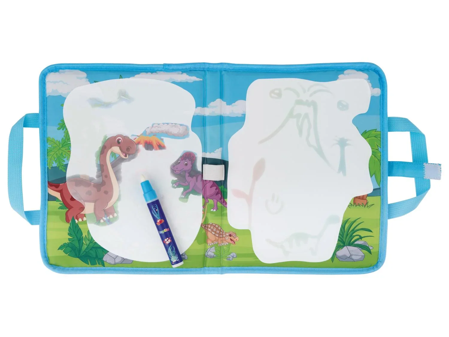 lupilu Tapis de dessin de voyage avec feutre  eau