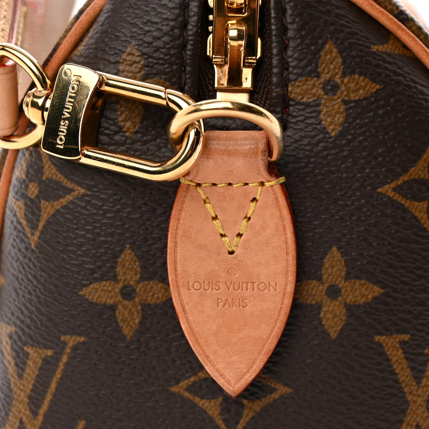 Monogram Speedy Bandouliere 20 Pink Orange