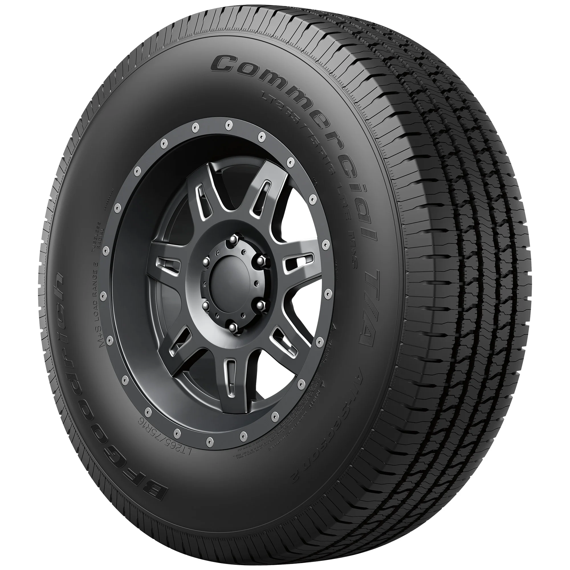 BFGoodrich Commercial T/A All - Season 2 All - Season LT265/75R16/E 123/120R Tire
