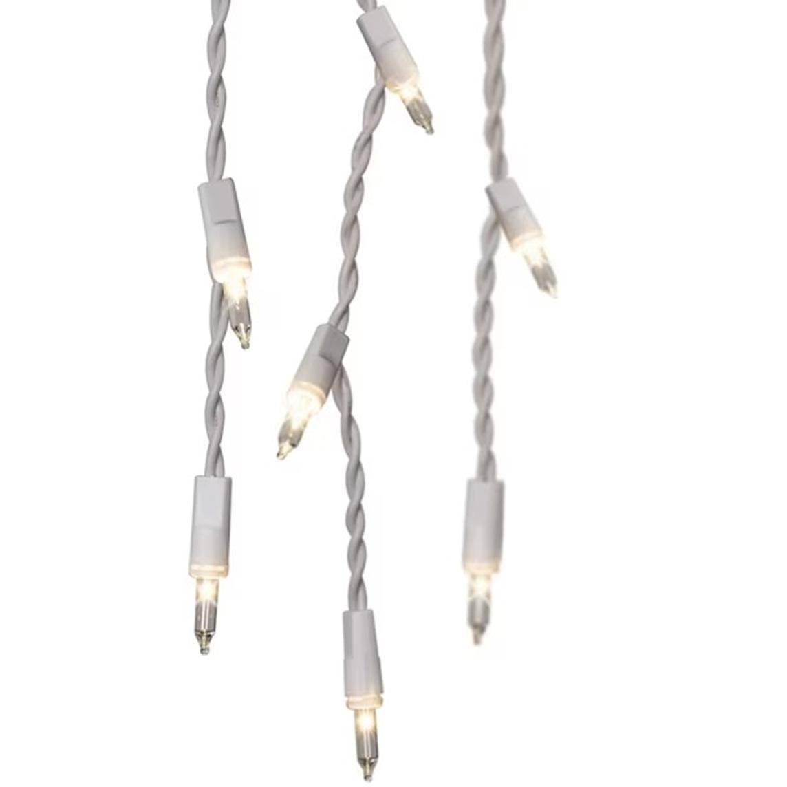 GE Holiday Ornaments & Decor String-A-Long Clear Icicle Light - 300 count