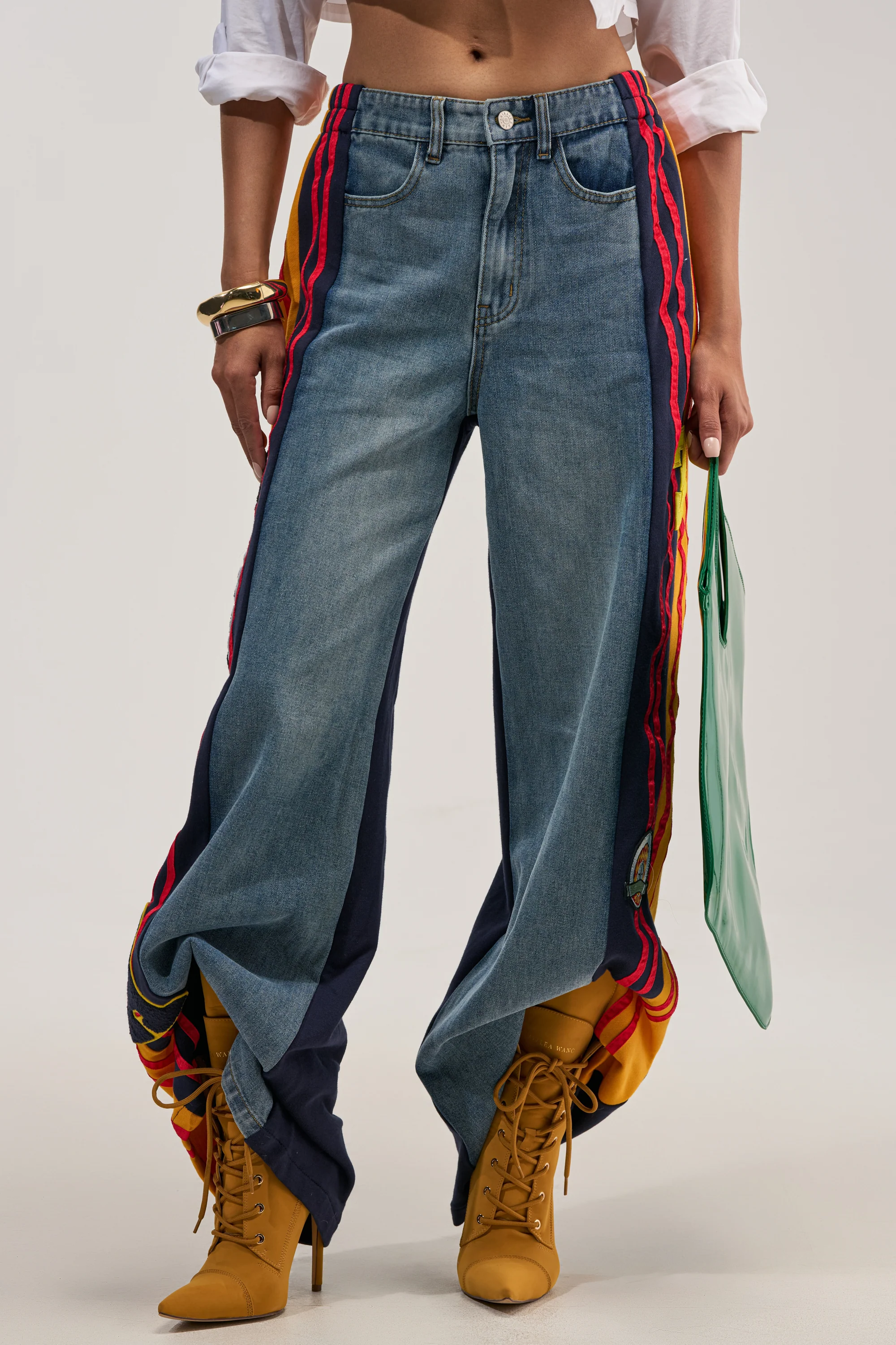 LIGHTS OUT TWO-IN-ONE JEANS - Akira Store