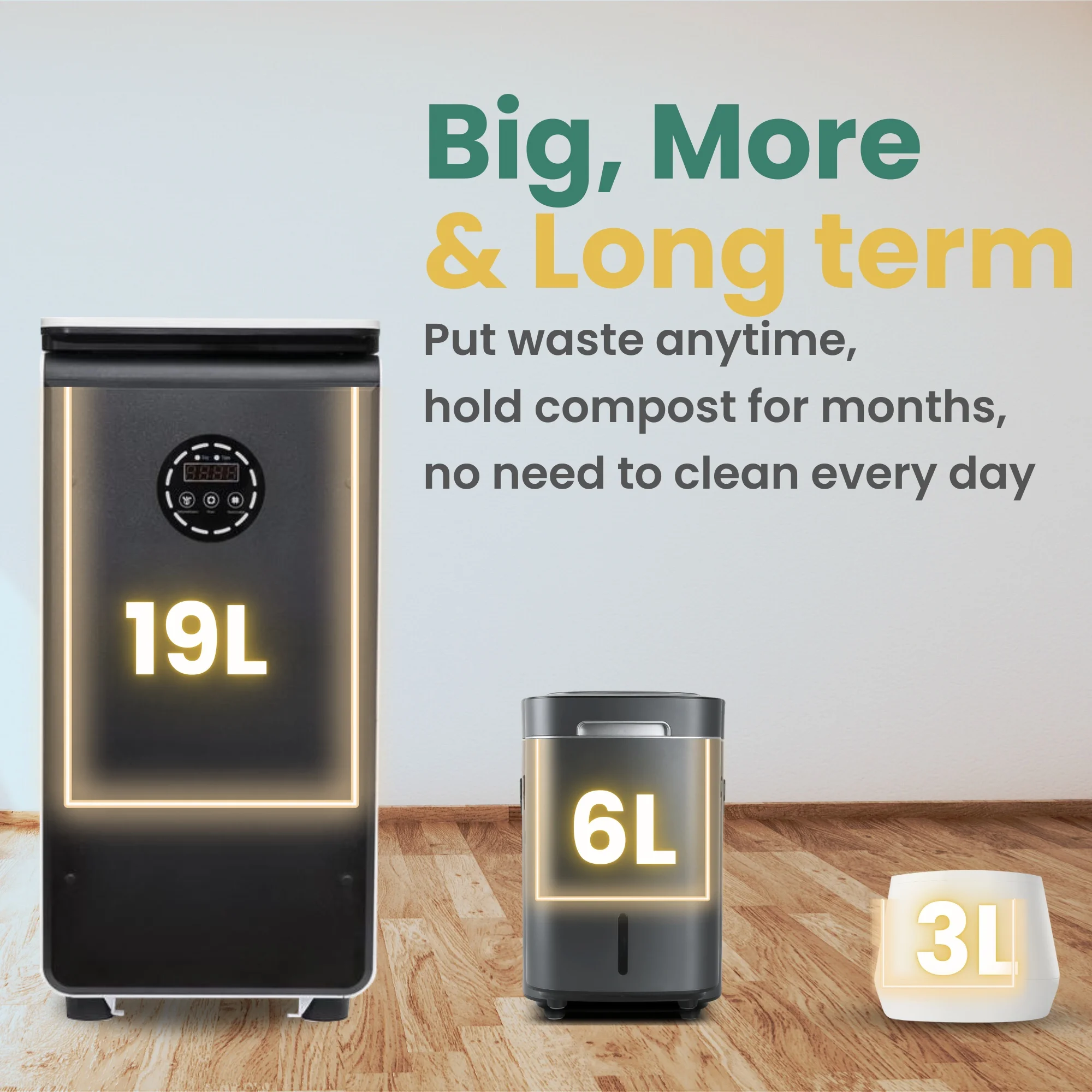 World First Bio Smart 19L Electric Composting Bin - Image 2