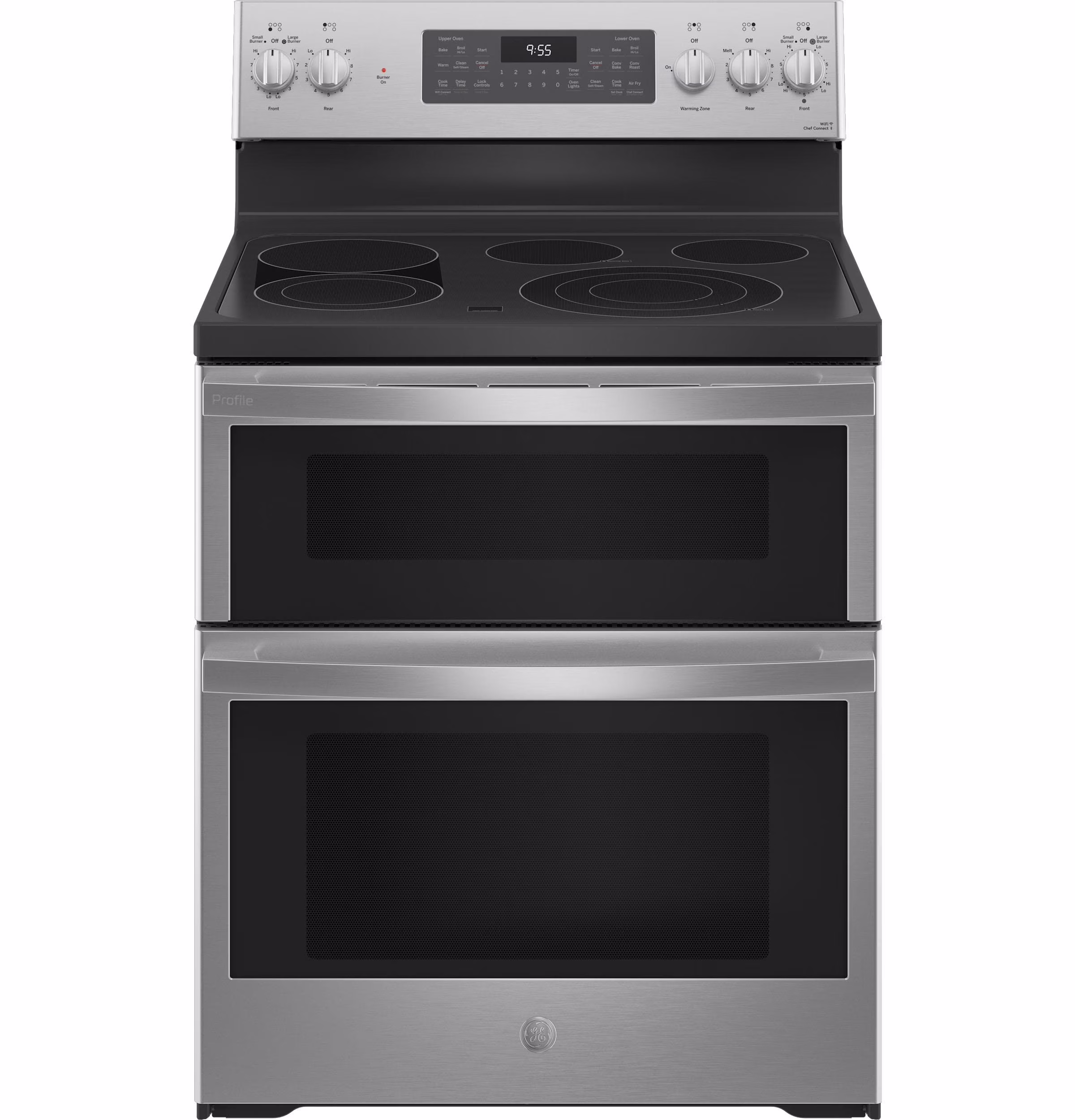 Profile Pb965 30" 6.6 Cu. Ft. Free Standing Electric Double Oven Convection Range