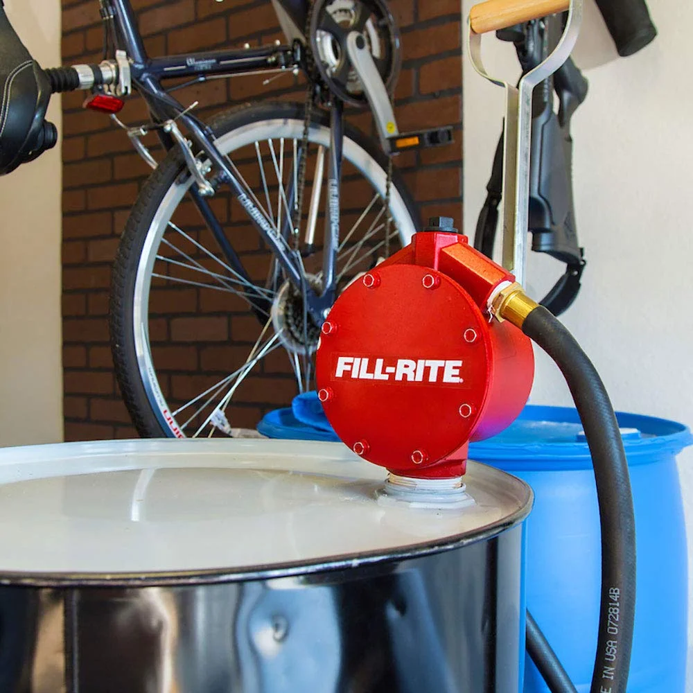 FR152 Piston Hand Pump with Steel Telescoping Tube and Nozzle Spout - Image 4