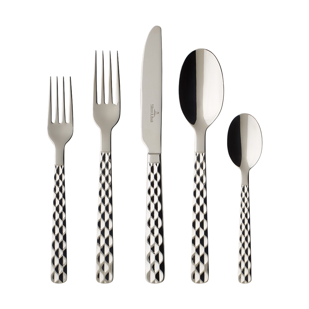 Boston 5-piece flatware set - stainless steel