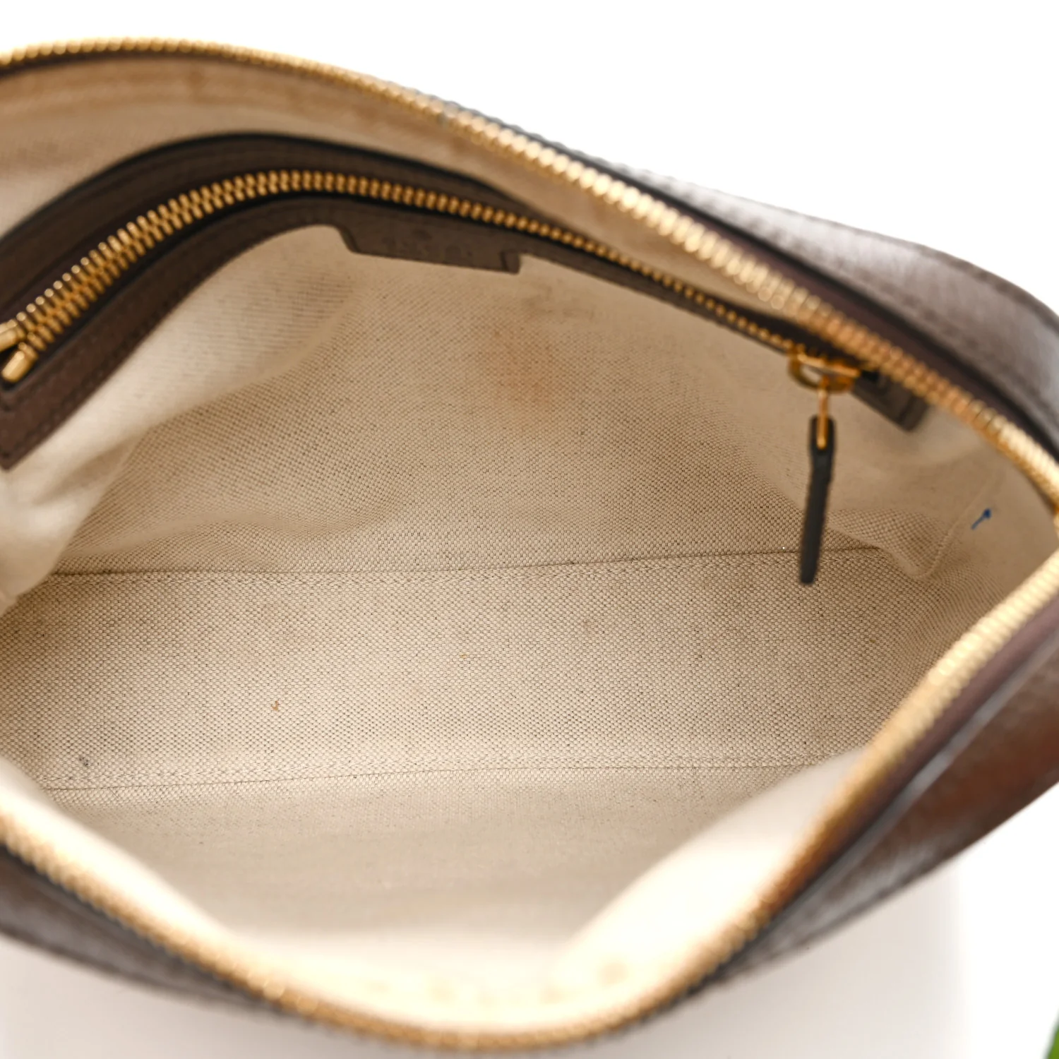 Monogram Jumbo GG Textured Dollar Calfskin Web Messenger Shoulder Bag Camel Ebony New Acero