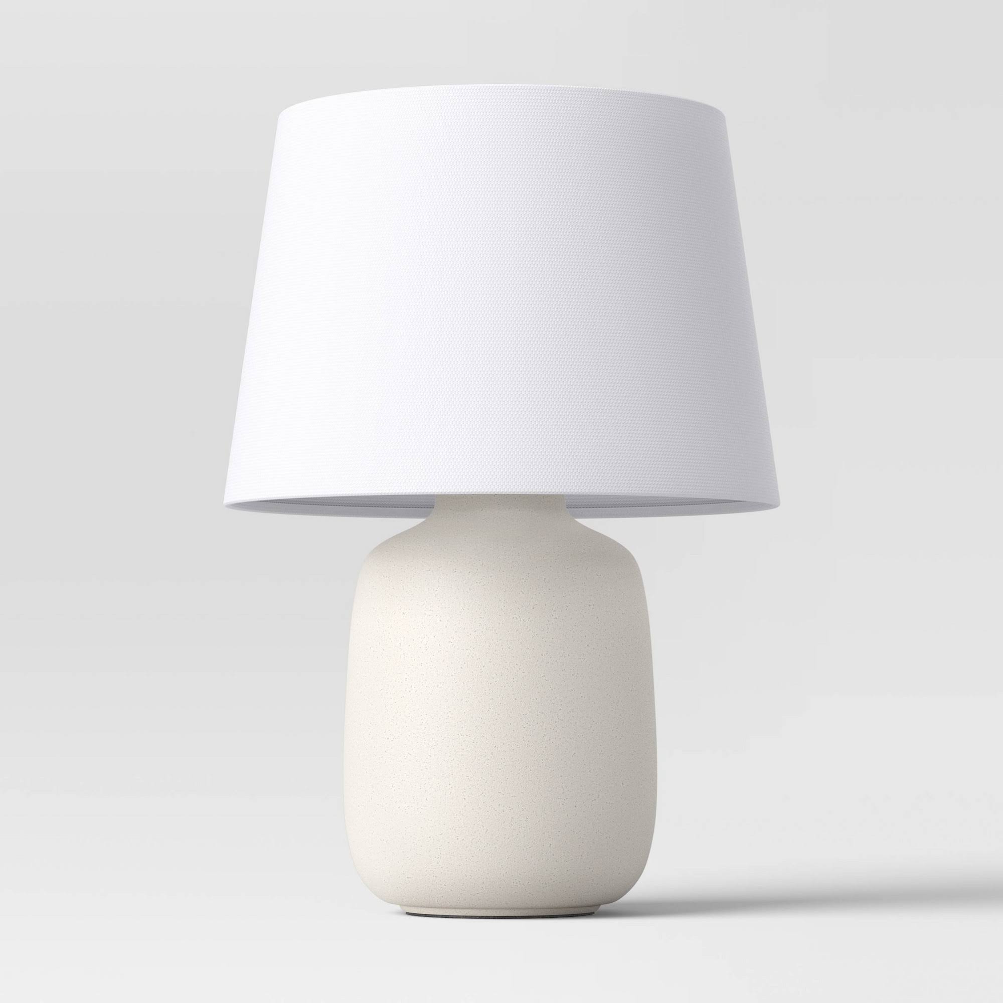 Linen Drum Small Lamp Shade White - Threshold