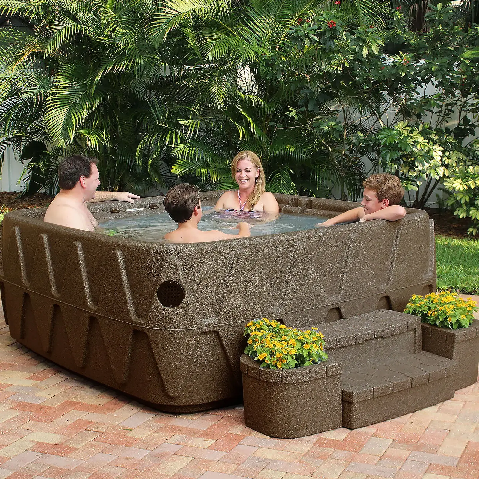 Spa Aquarest Jet Square Plug And Play avec ozonateur