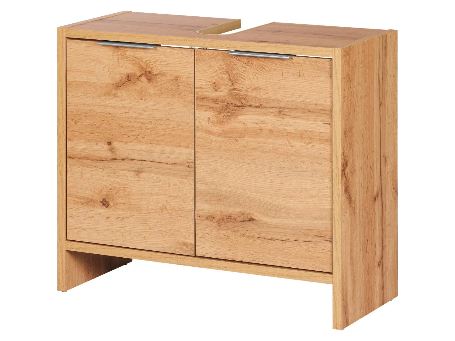 LIVARNO home Meuble sous vasque Verona, 64,1 x 54,8 x 27,7 cm, imitation chne