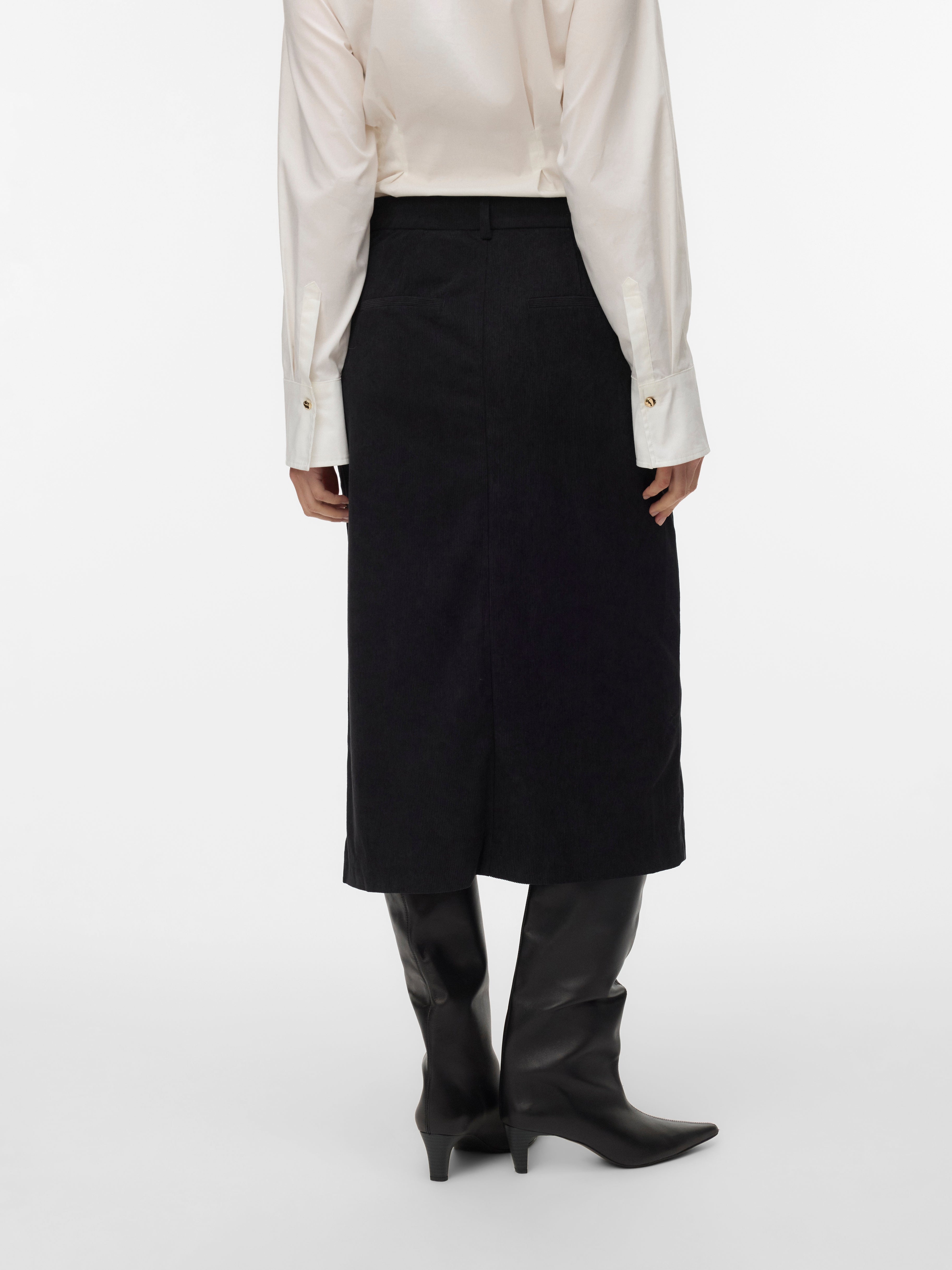 VERO MODA® VMVILJA Corduroy High waist Midi skirt