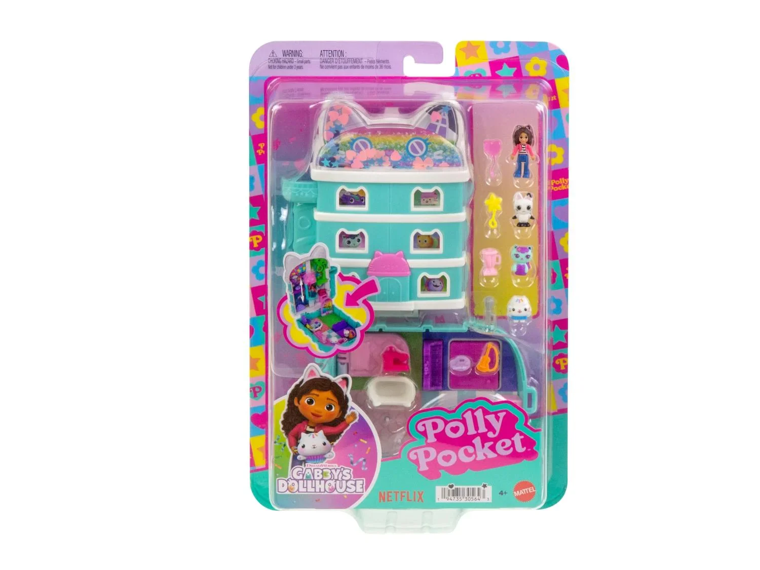 Polly Pocket Coffret de jeu Gabby et la Maison Magique