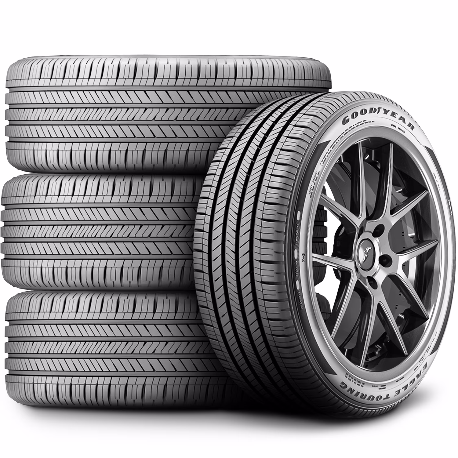 Set of 4 (FOUR) Goodyear Eagle Touring 235/40R19 96V XL A/S All-Season Tires